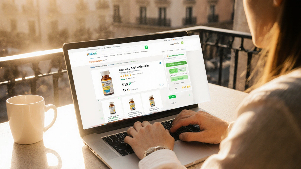 Cómo comprar acetaminofén genérico barato por internet de forma segura