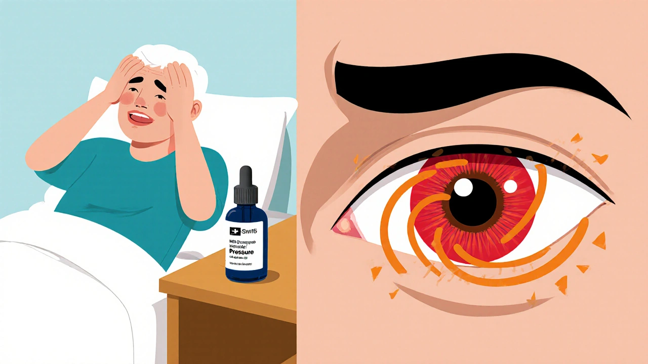 Glaucoma de Ángulo Cerrado Agudo por Medicamentos: Emergencia Ocular