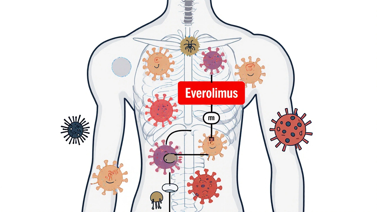 Los efectos del everolimus en el sistema inmunitario: lo que realmente pasa en tu cuerpo