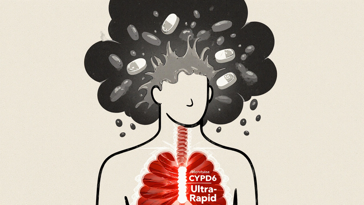 Codeína y metabolizadores ultrarrápidos de CYP2D6: riesgo de sobredosis