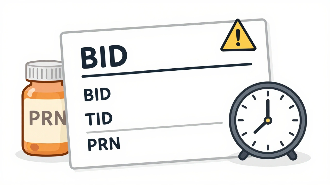 Cómo leer las instrucciones de las recetas médicas con BID, TID y PRN