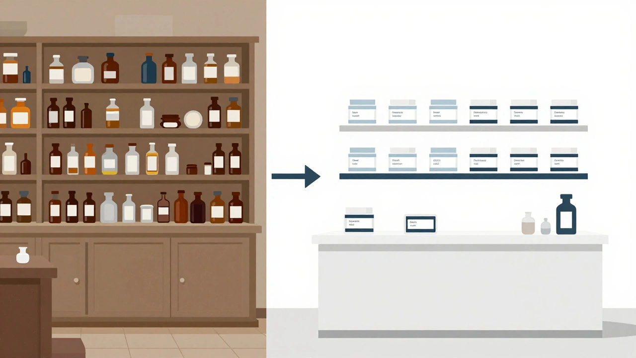 Historia de los medicamentos genéricos en Estados Unidos