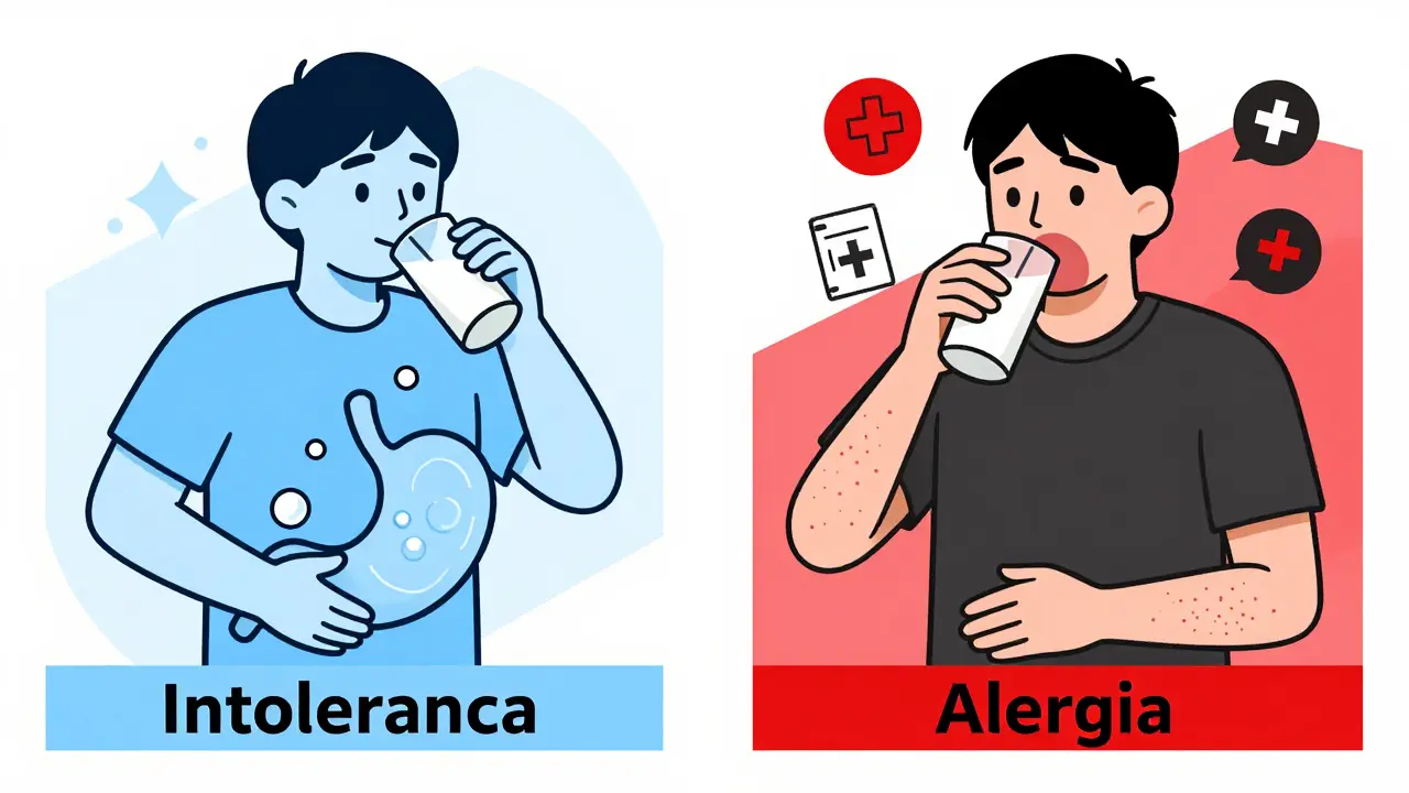 Intolerancia alimentaria vs. alergia: síntomas gastrointestinales y pruebas de diagnóstico