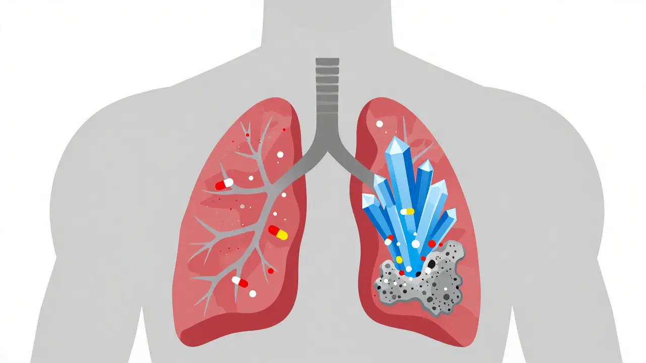 Fibrosis Pulmonar Inducida por Medicamentos: Guía sobre Fármacos que Cicatrizan los Pulmones