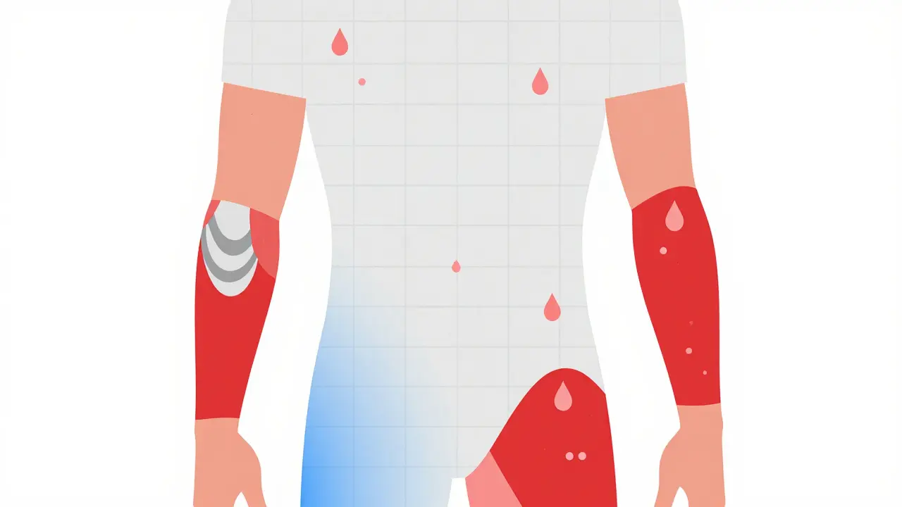 Psoriasis: Placas, Guttate y Opciones de Tratamiento Sistémico en 2026